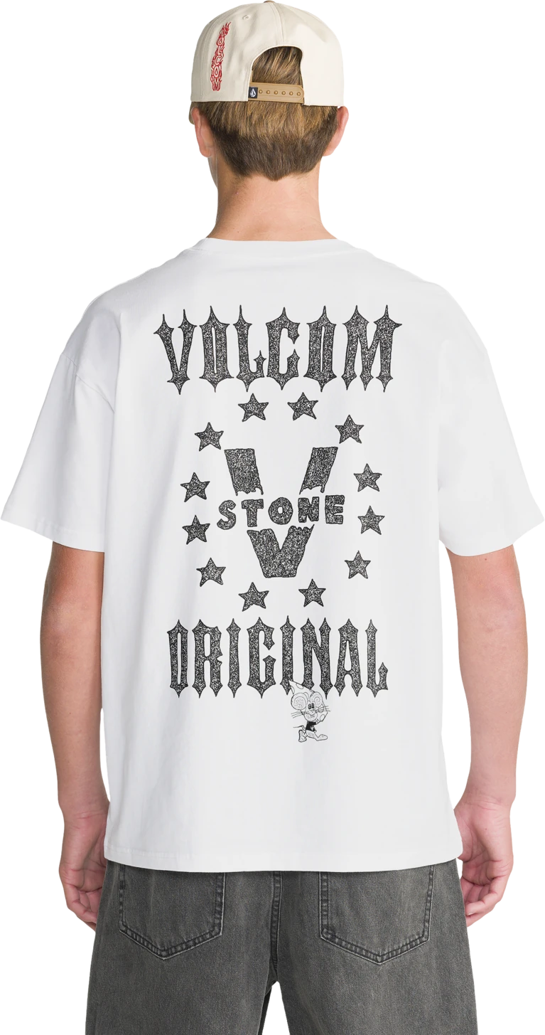 Volcom FA CASEY JONES SST camiseta manga corta hombre detail 1 | White