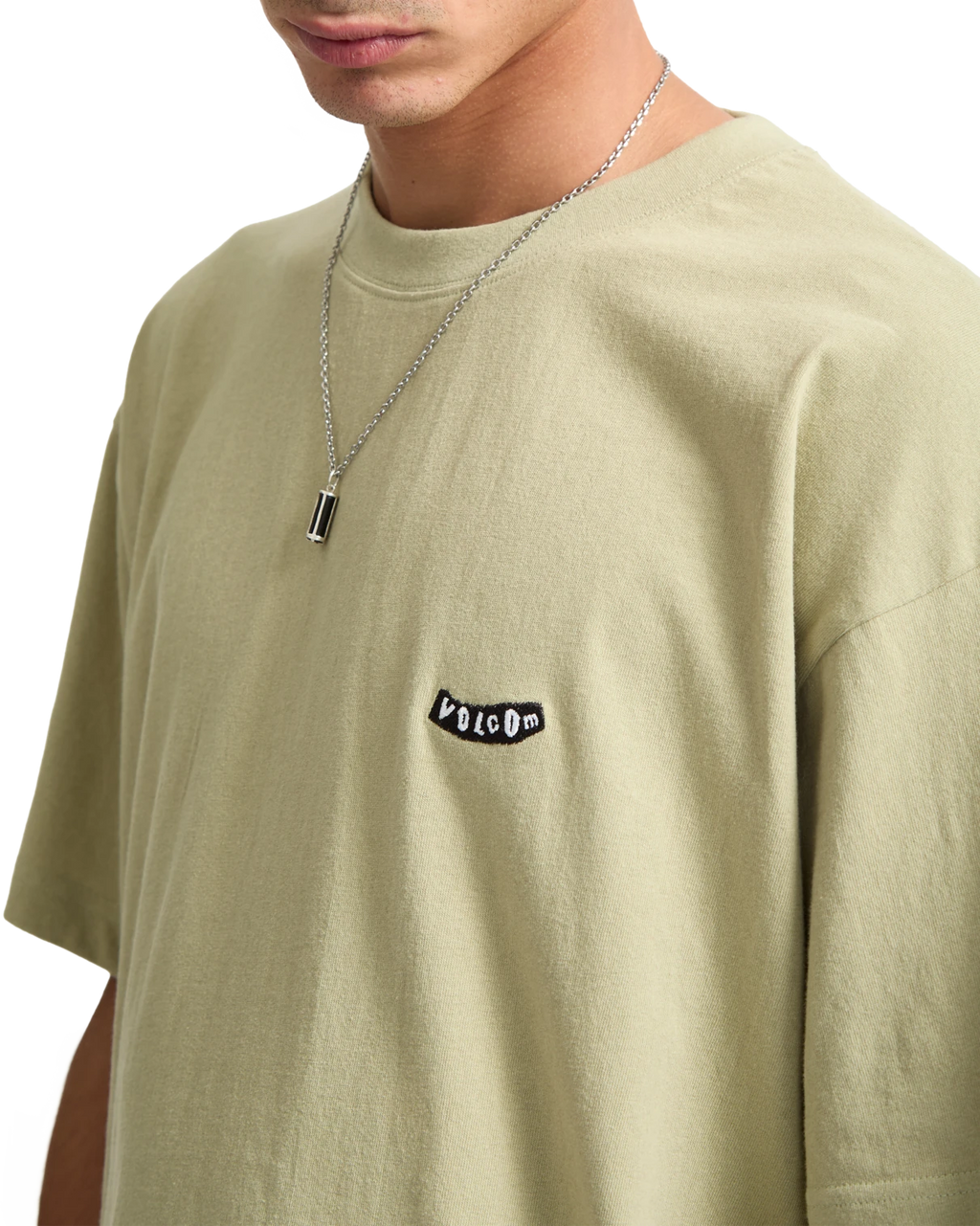 Volcom Pistol Stone camiseta manga corta hombre detail 2 | Green Tea