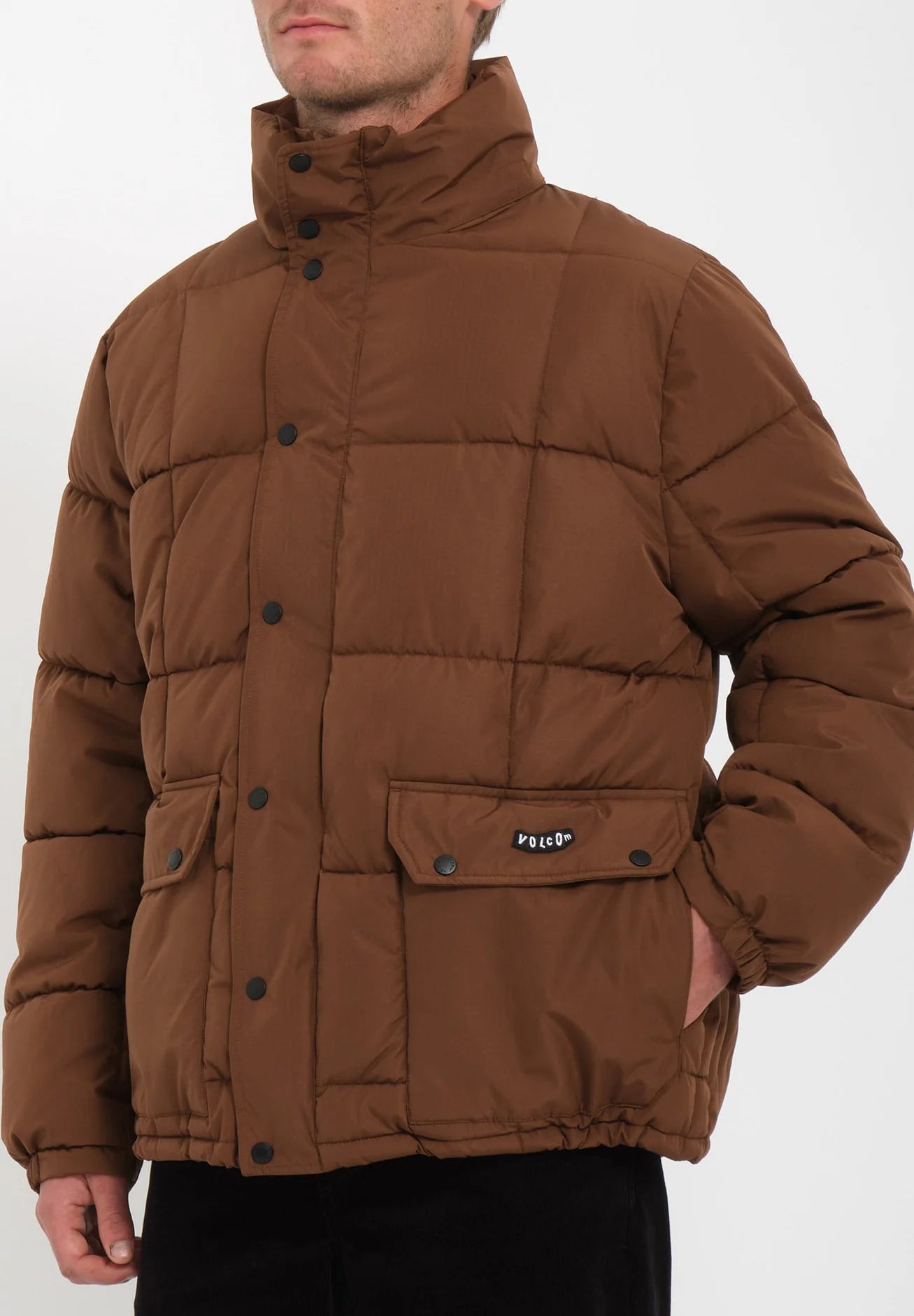 Volcom Superstoner II 5K Jacket - Burro Brown