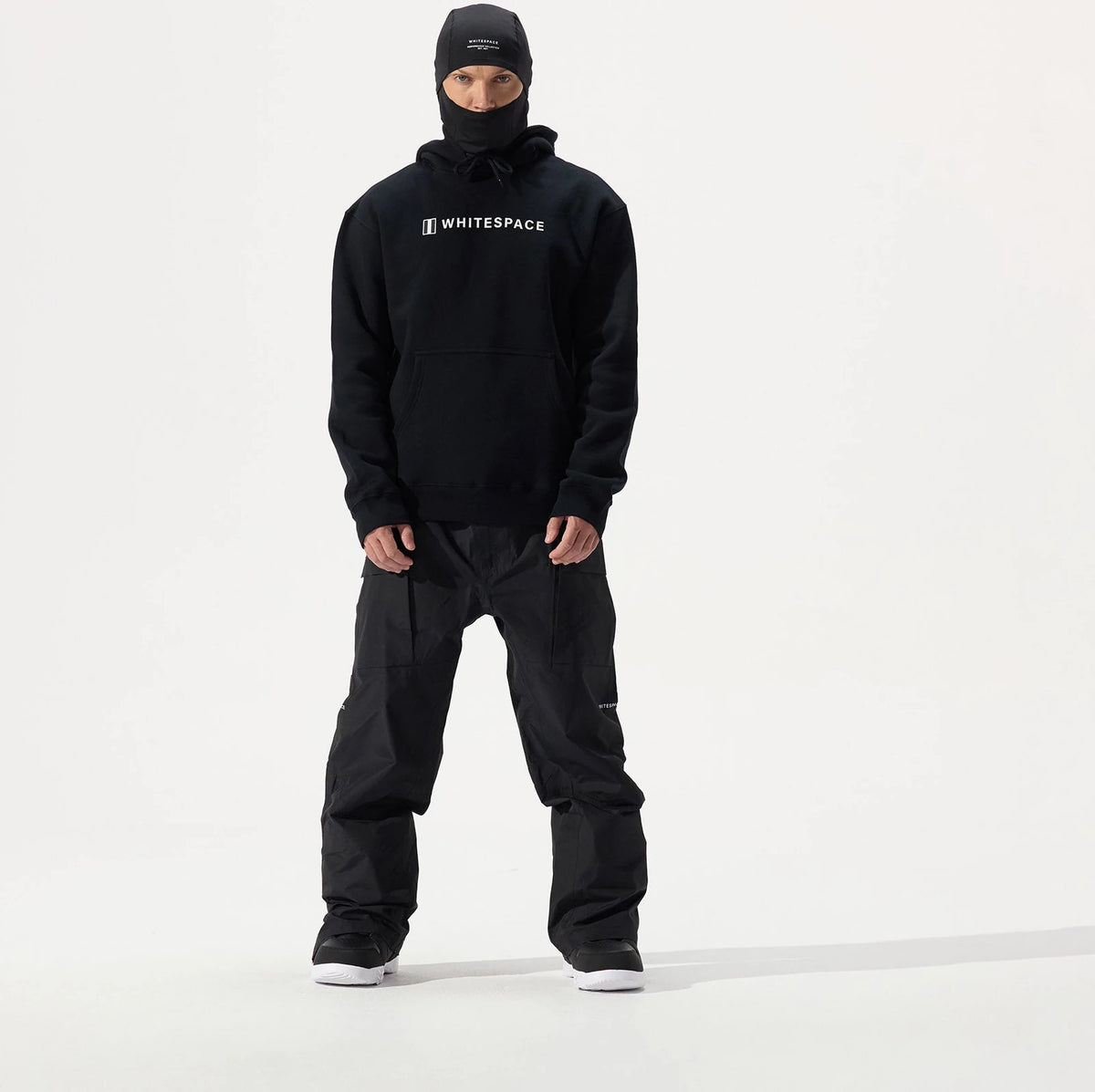 Whitespace BLOCK HOODIE sudadera hombre detail 5 | Black