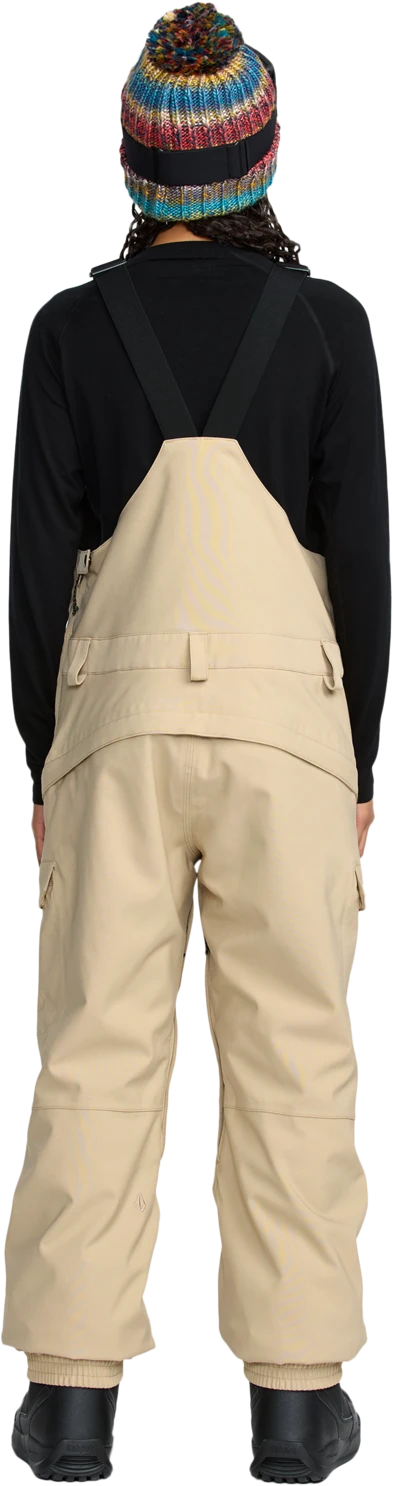 Volcom CRESTON 3D STRETCH BIB OVERALL pantalón mujer detail 1 | Oatmeal