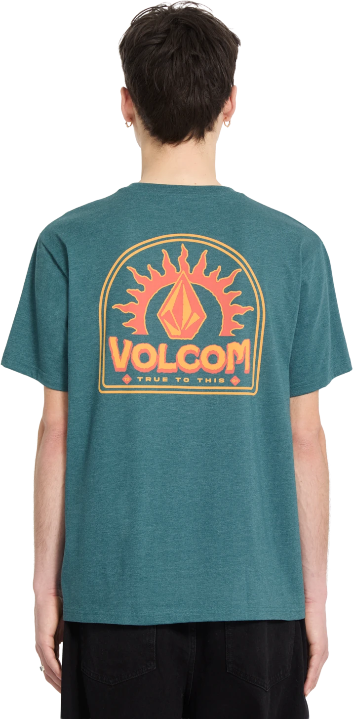 Volcom SOLSTICE HTH SST camiseta manga corta hombre detail 1 | Rifle Green