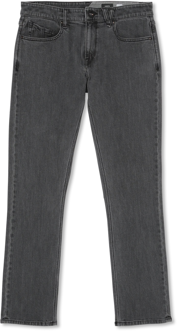 Volcom Vorta Jeans pantalón tejano hombre detail 3 | Neutral Grey