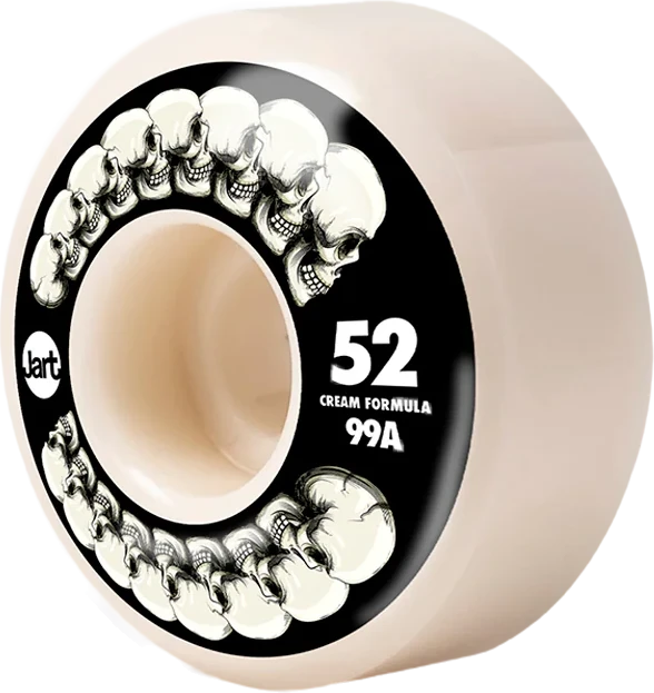 Jart Ruedas de Skate Jart Necro 52mm 99a ruedas del monopatín | Negro