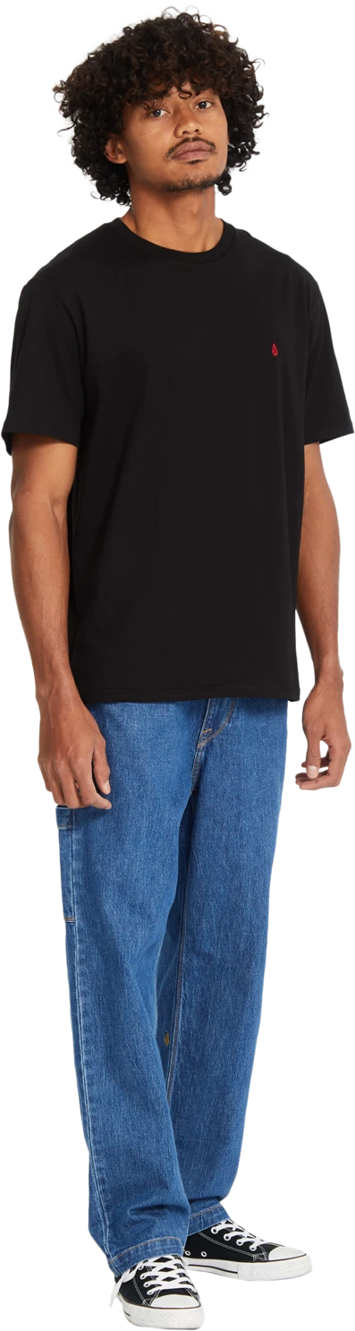 Volcom Stone Blanks camiseta manga corta hombre detail 3 | Black I