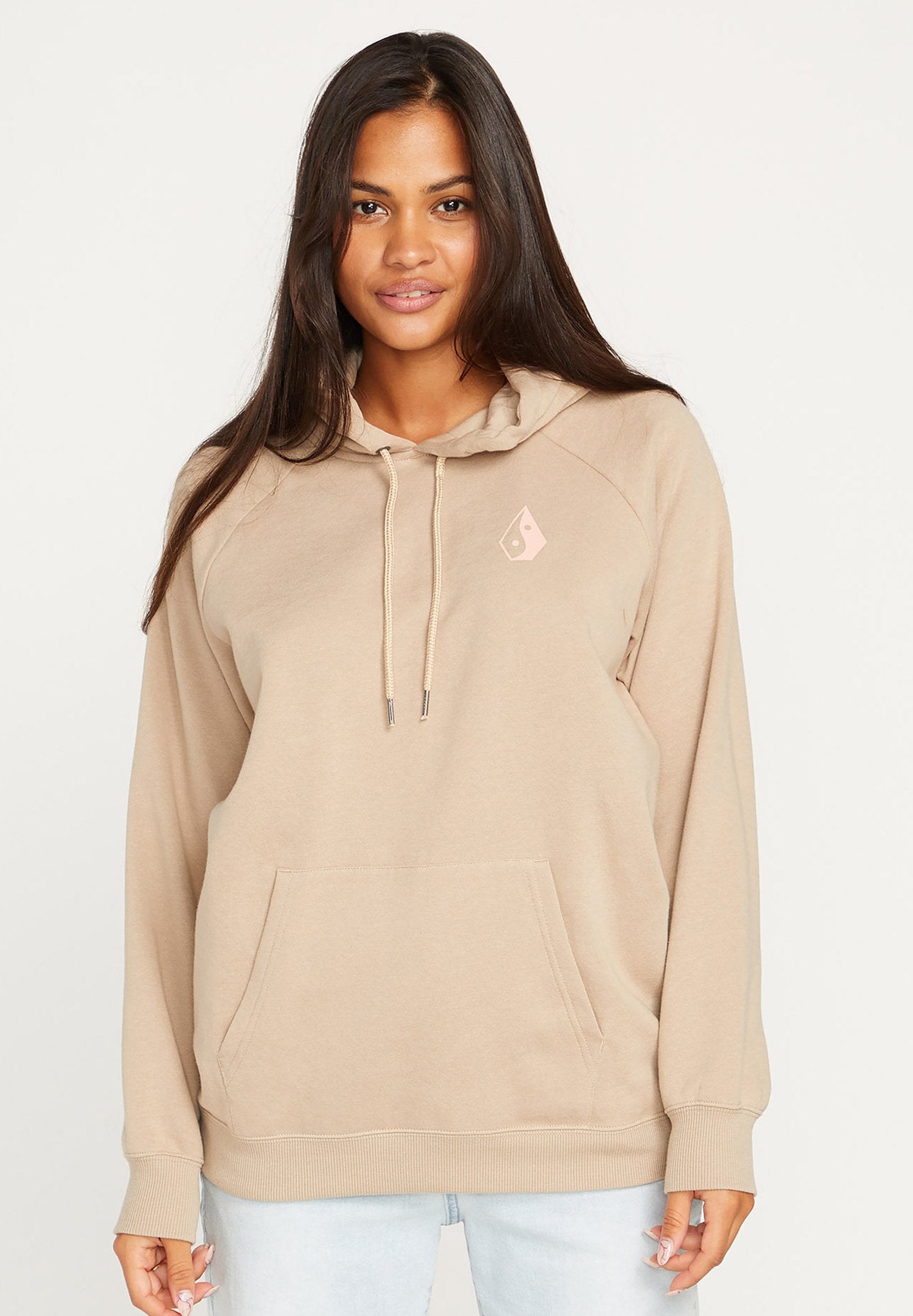 Sudadera con capucha Volcom Truly Stoked - Taupe | surfdevils.com