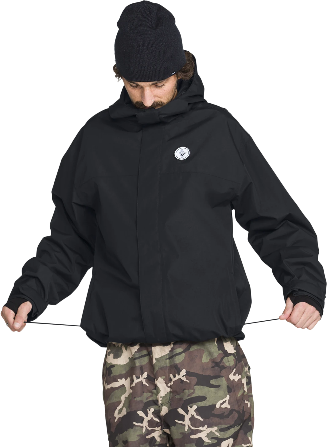 Volcom BUCKTHREEEIGHTY INSULATED chaquetas y abrigos hombre detail 2 | Black