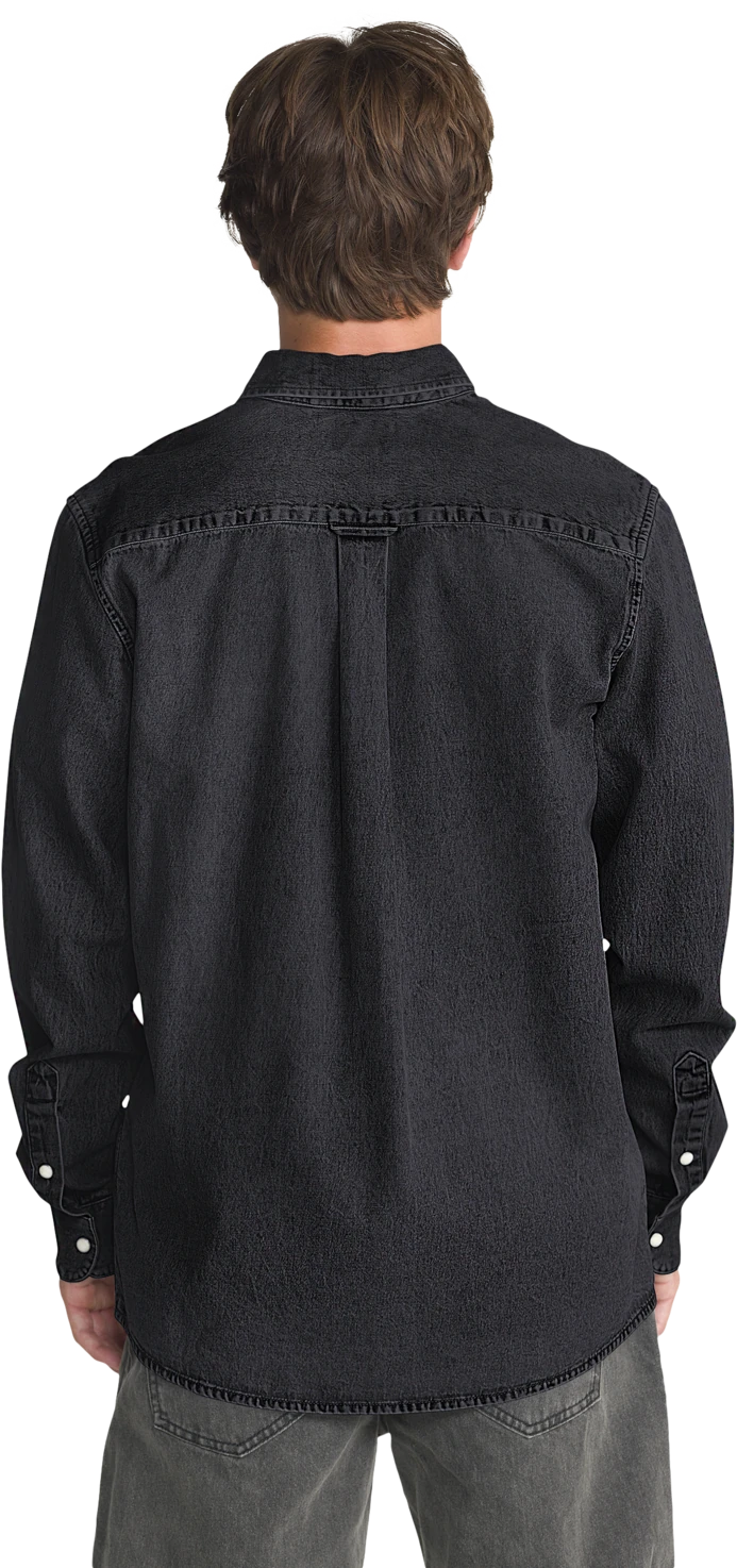 Volcom GOODWIN LS camisas hombre detail 1 | New Black