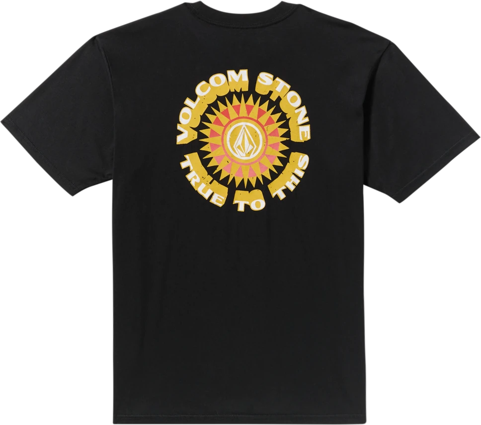Volcom Daylighter camiseta manga corta hombre detail 6 | Black