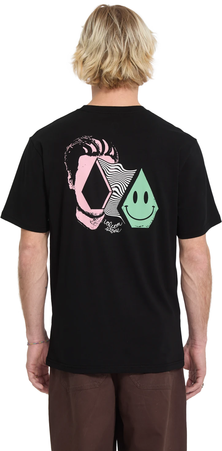 Volcom AURA BSC SST camiseta manga corta hombre detail 1 | Black