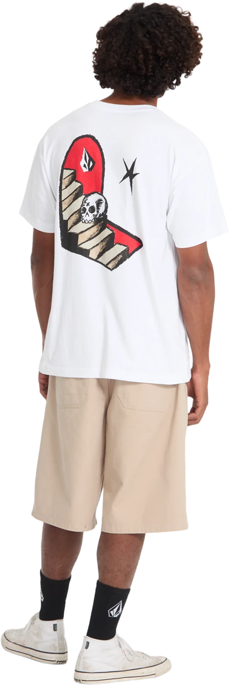 Volcom FA SETH CONBOY LSE SST camiseta manga corta hombre detail 5 | WHITE