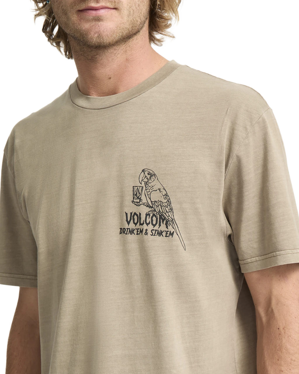 Volcom Liquor Locker camiseta manga corta hombre detail 4 | Brindle