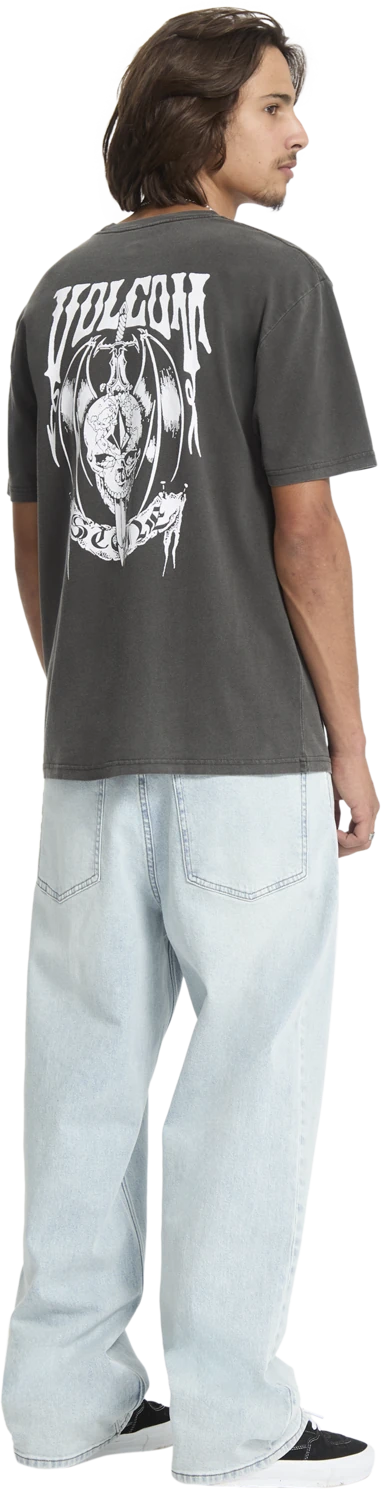 Volcom Sworder camiseta manga corta hombre detail 3 | Black