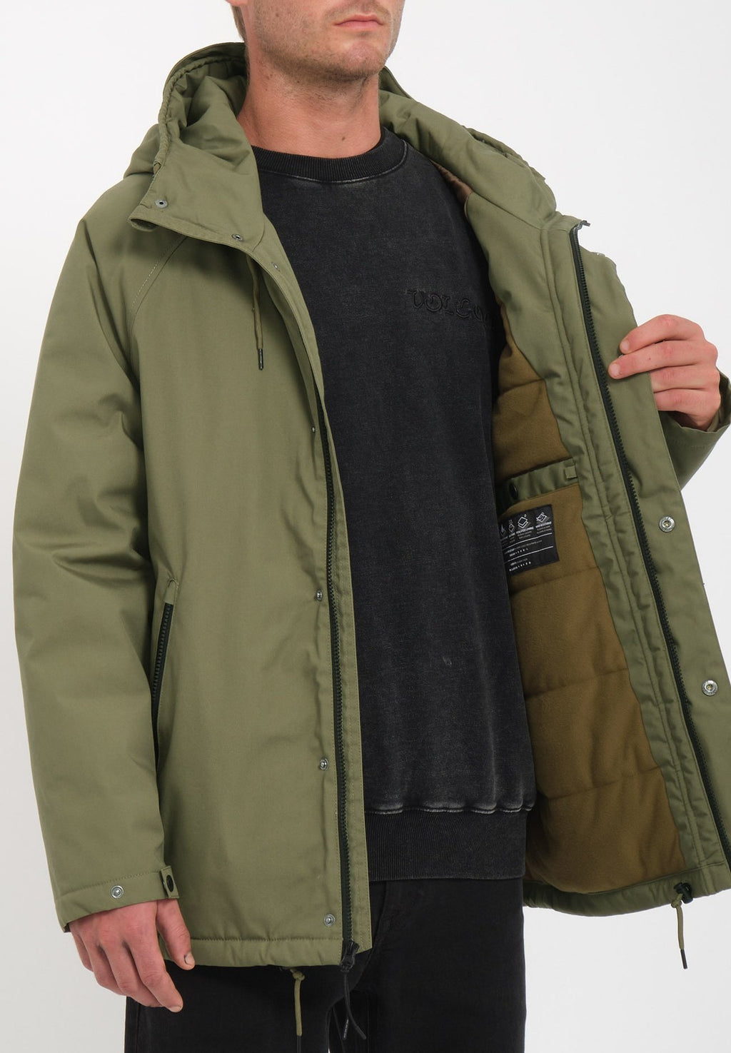 Volcom Stoke Stone II 5K Jacket - Wintermoss