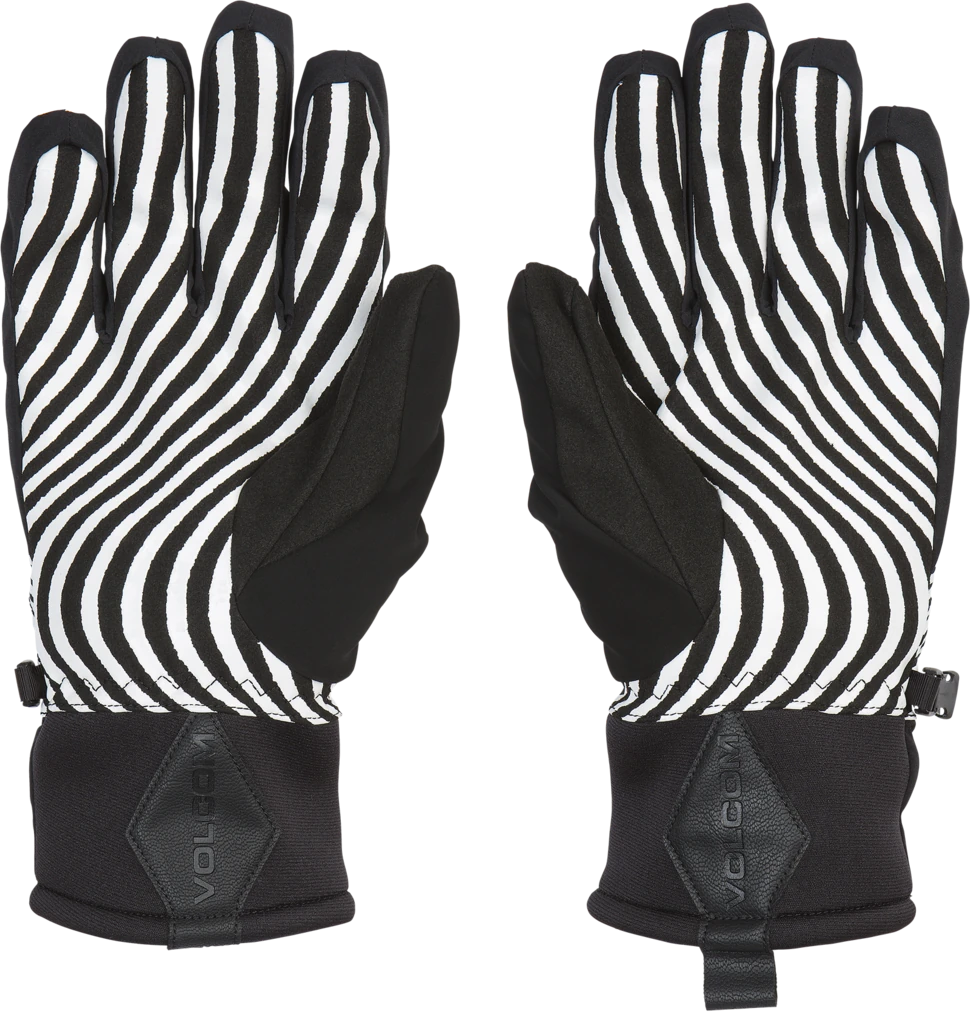 Volcom V.CO NYLE GLOVE guantes nieve hombre detail 1 | Black/White