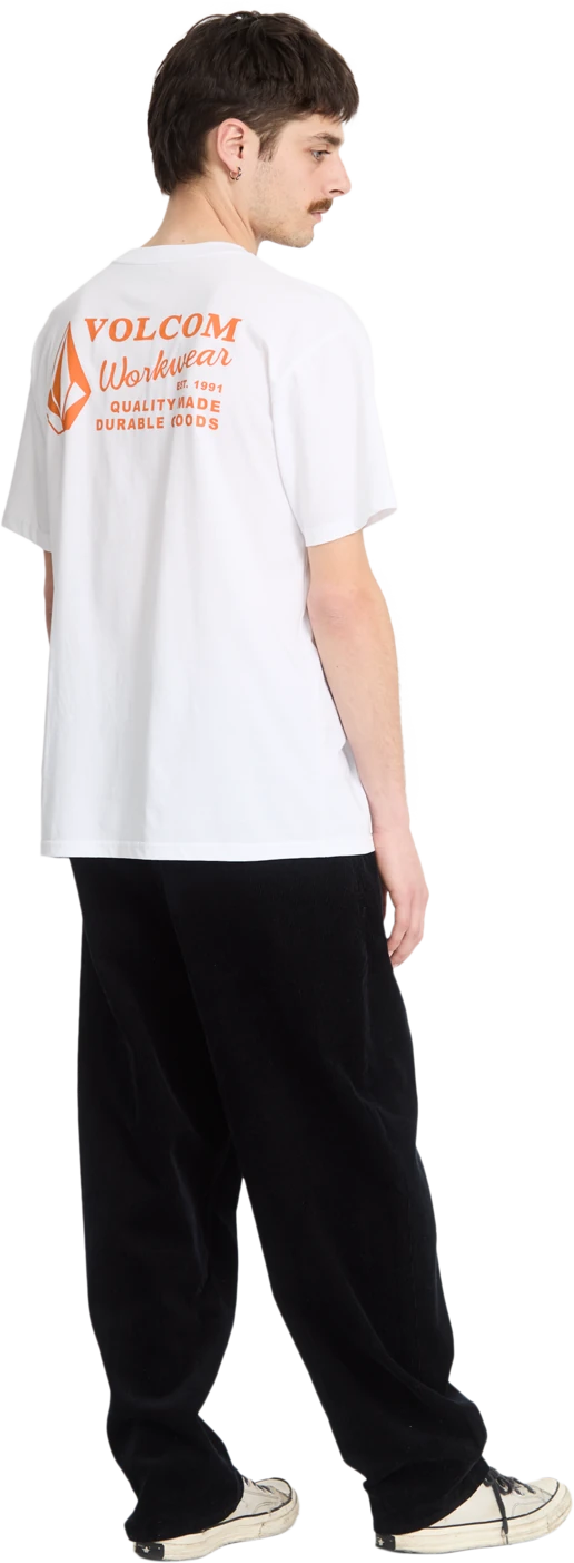 Volcom WORKWEAR SST camiseta manga corta hombre detail 4 | White Combo