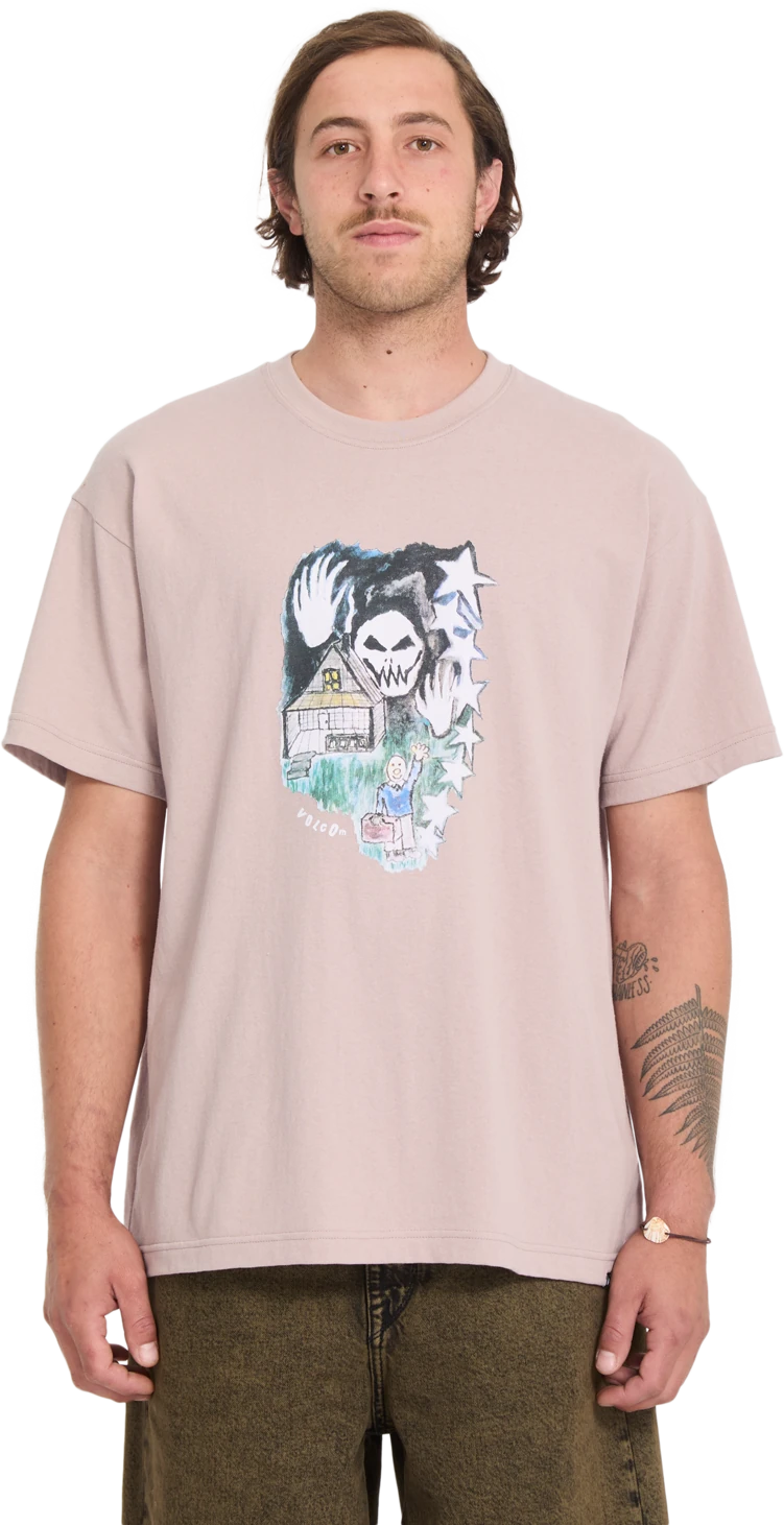 Volcom FA ISSAM AUPTEL LSE SST camiseta manga corta hombre | BARK BROWN