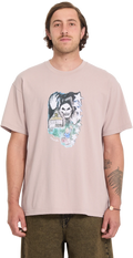 Volcom FA ISSAM AUPTEL LSE SST camiseta manga corta hombre | BARK BROWN