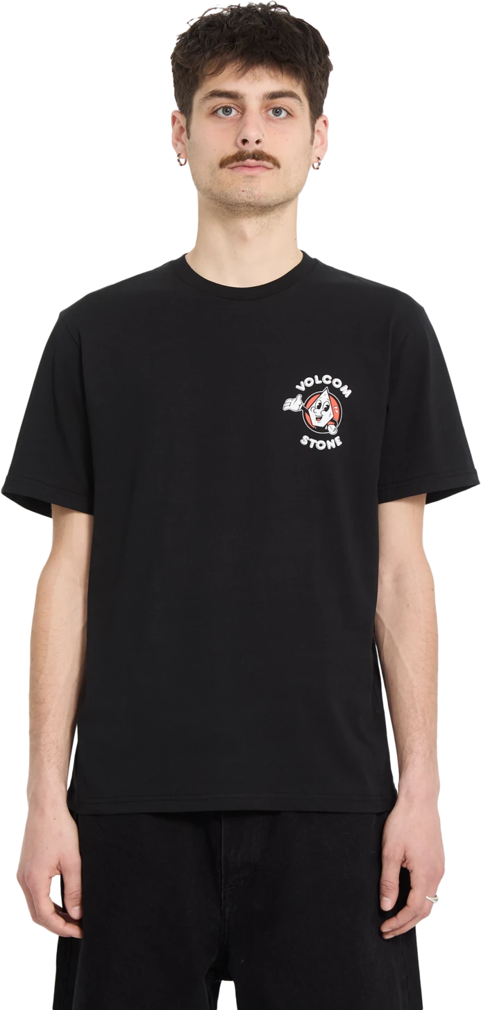 Volcom MISTE STONE BSC SST camiseta manga corta hombre | Black