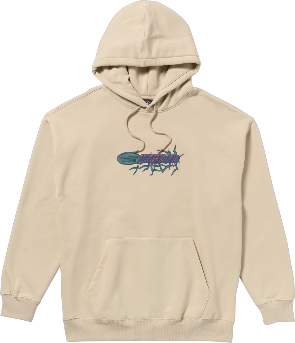 Volcom VSC Tripper sudadera con capucha hombre detail 6 | Light Beige