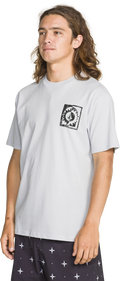 Volcom BURNER SS TEE camiseta manga corta hombre | Light Blue Acid