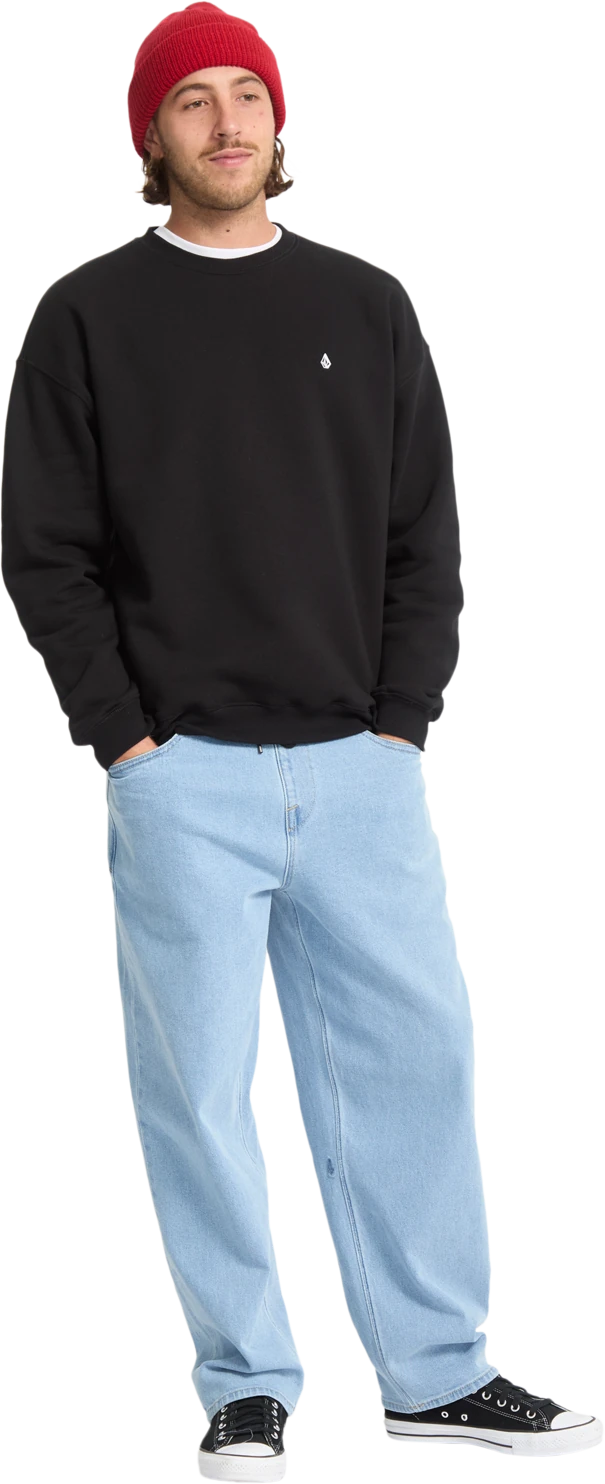 Volcom Single Stone sudadera hombre detail 3 | Black