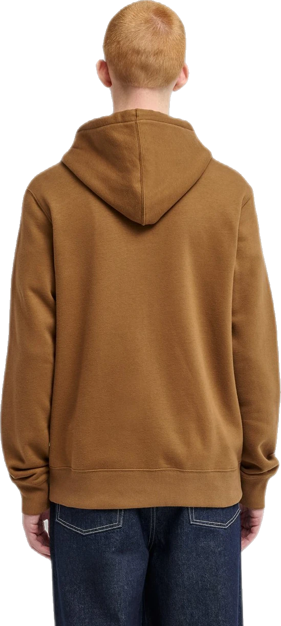 Element Icon Embroidery Sudadera con cremallera sudadera hombre detail 1 | Marrón