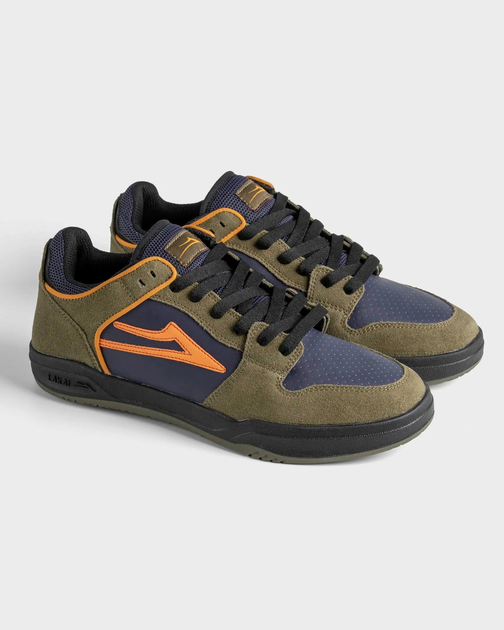 Lakai Men's Telford Low calzado hombre detail 2 | IVY GRAYSTONE ORANGE