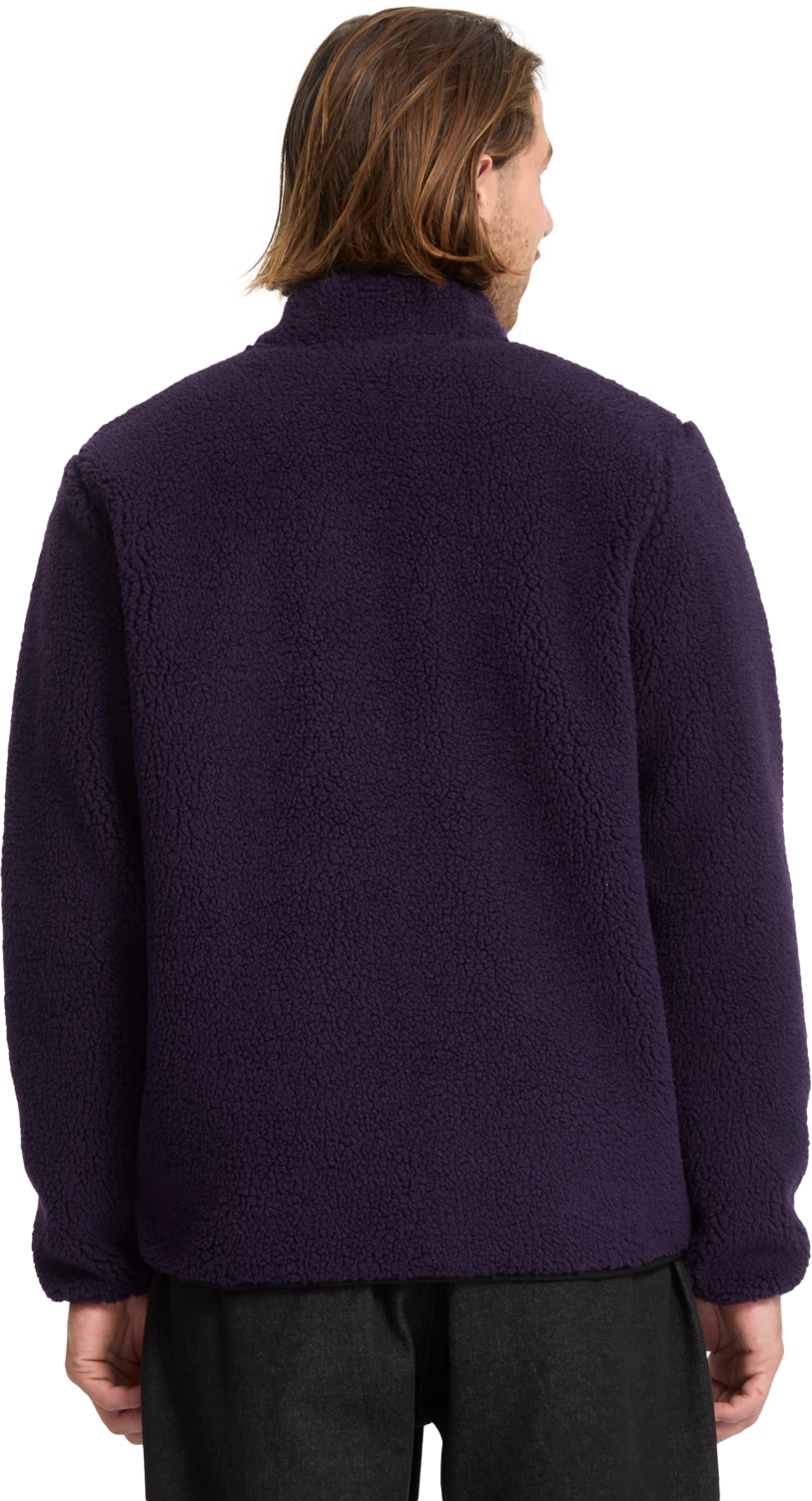 Volcom Muzzer Fuzzar sudadera con cremallera hombre detail 1 | Dark Purple