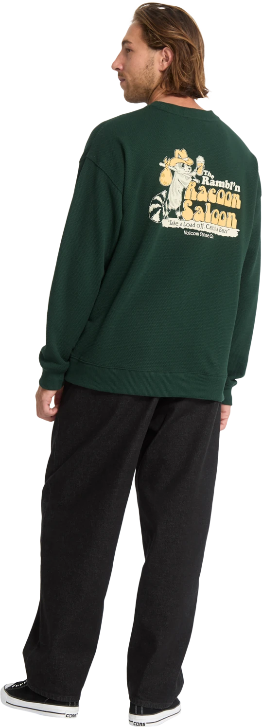 Volcom Racoon sudadera hombre detail 3 | Scarab