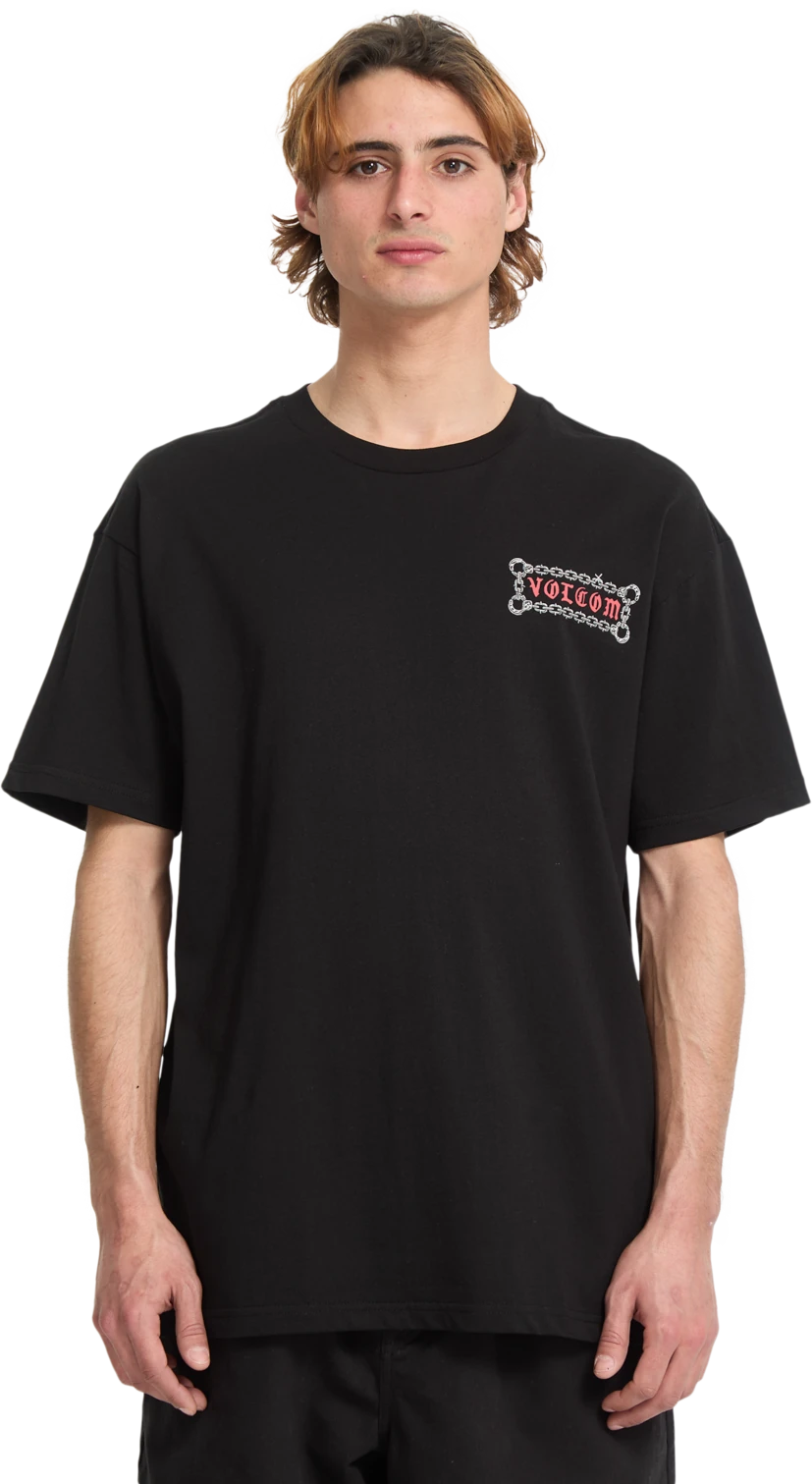 Volcom Fa Daniel Shepard Unlocked camiseta manga corta hombre | BLACK