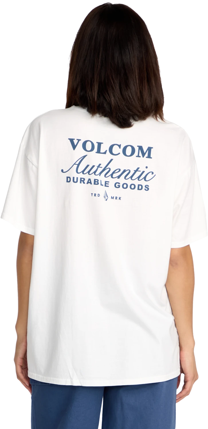 Volcom Stones Throw camiseta manga corta mujer detail 1 | Star White