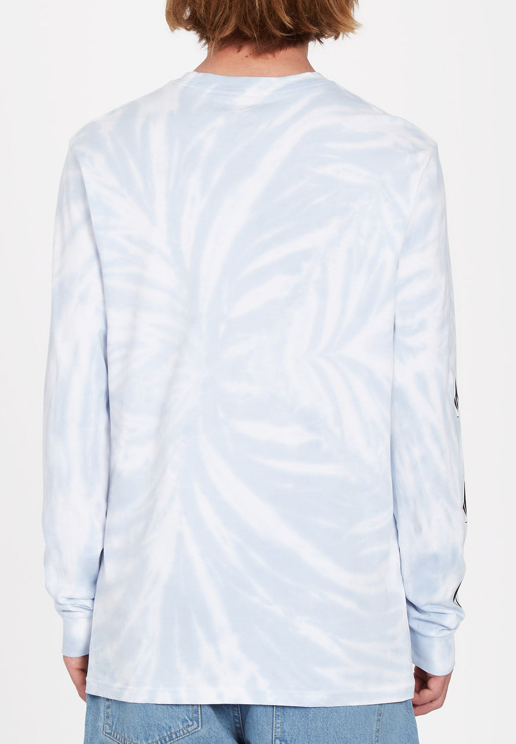 Volcom Iconic Stone Dye Celestial Blue Langarm-T-Shirt