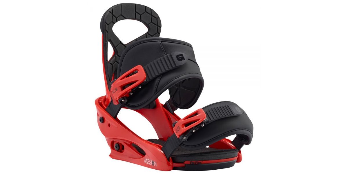 Burton Mission Small Binding - Red | surfdevils.com