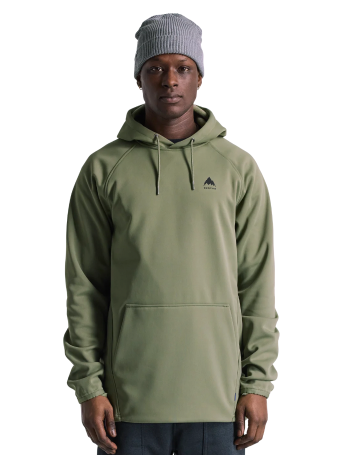 Burton Burton Crown Weatherproof Pullover sudadera hombre detail 3 | Forest Moss