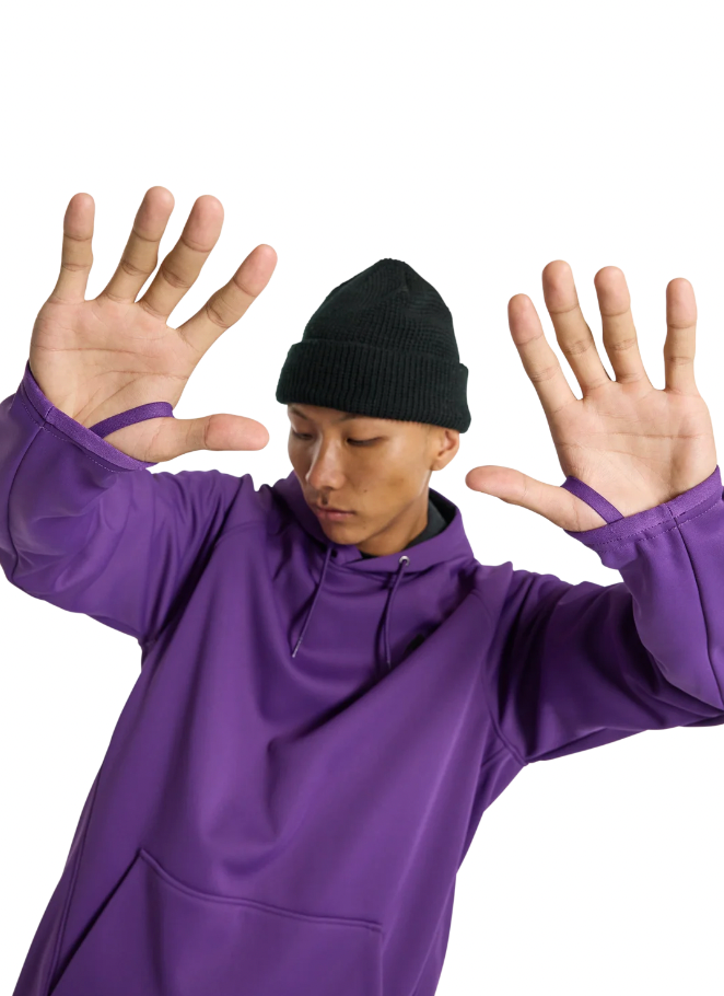 Burton Burton Crown Weatherproof Pullover sudadera hombre detail 4 | Imperial Purple