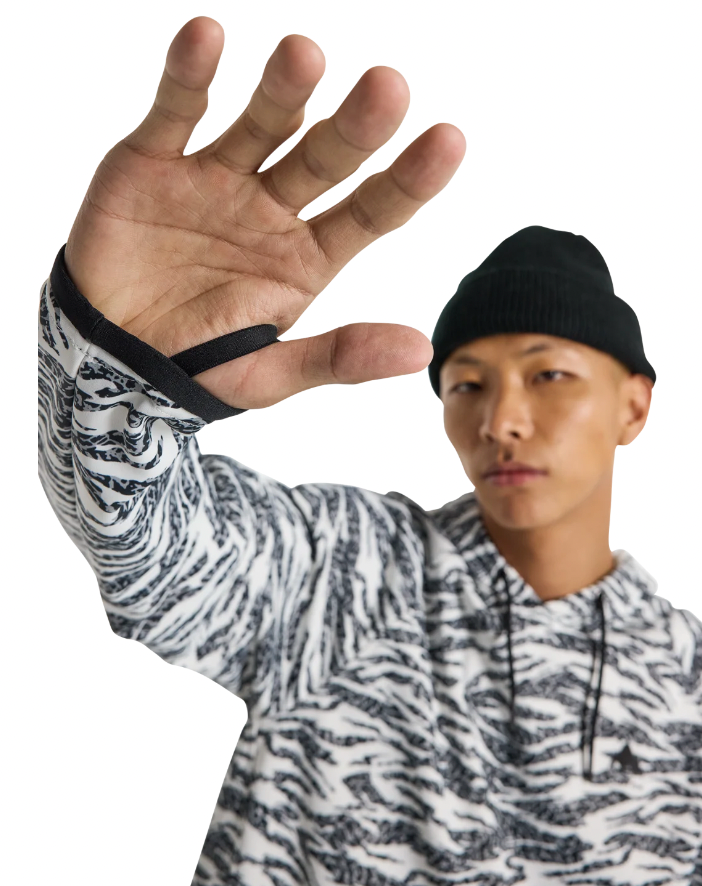 Burton Burton Crown Weatherproof Pullover sudadera hombre detail 4 | Zebra Camo