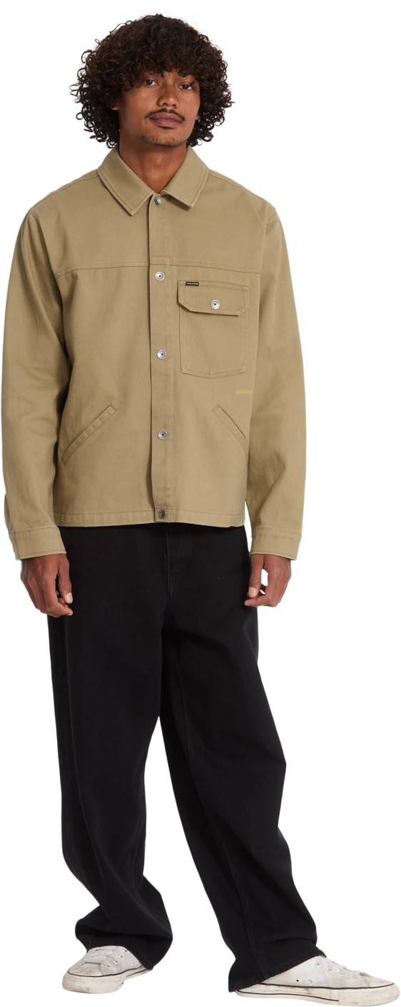 Volcom LOSTCONTROL JACKET chaquetas y abrigos hombre detail 5 | Dark Khaki