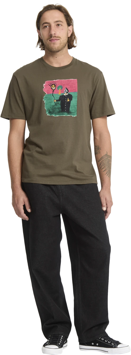 Volcom Issam camiseta manga corta hombre detail 6 | Sage Leaf