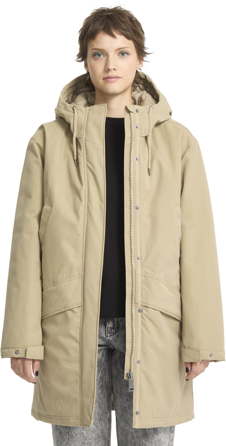 Volcom SOMESTONE 10K PARKA chaquetas y abrigos mujer | Khaki