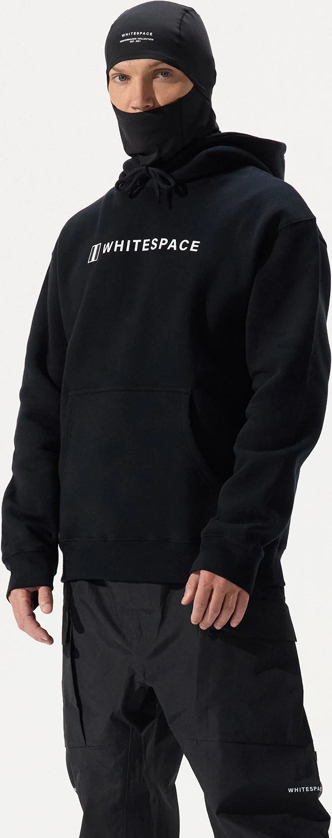 Whitespace BLOCK HOODIE sudadera hombre detail 1 | Black