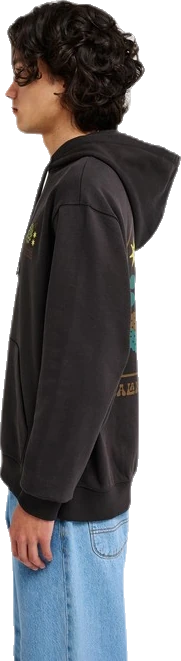 Rvca Iris Sudadera con capucha sudadera hombre detail 2 | Negro