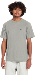 Volcom CIRCLE BLANKS HTH SST camiseta manga corta hombre | Heather Grey