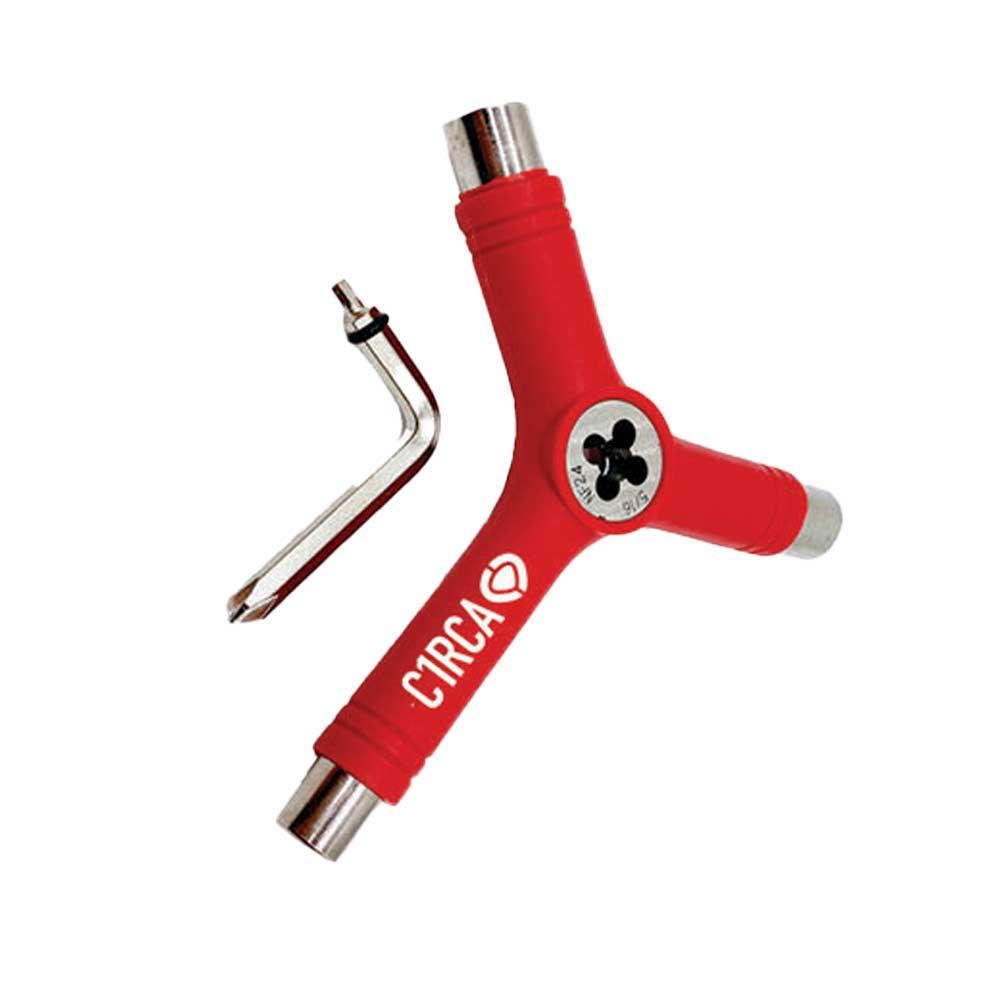 Circa Din Icon T/Y Shape Skate Tool – Rot