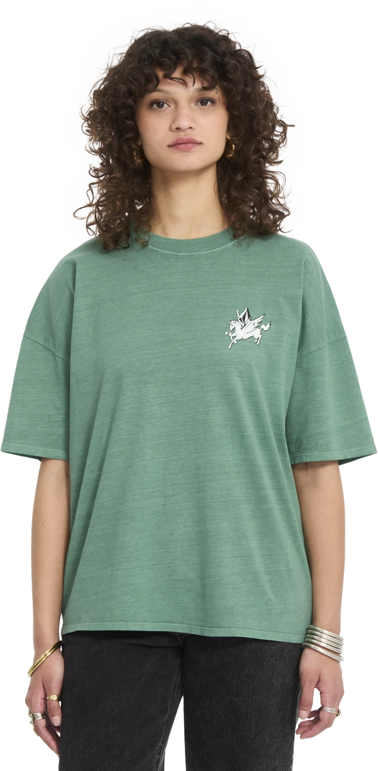 Volcom VOLTRIP TEE camiseta manga corta mujer | Evergreen