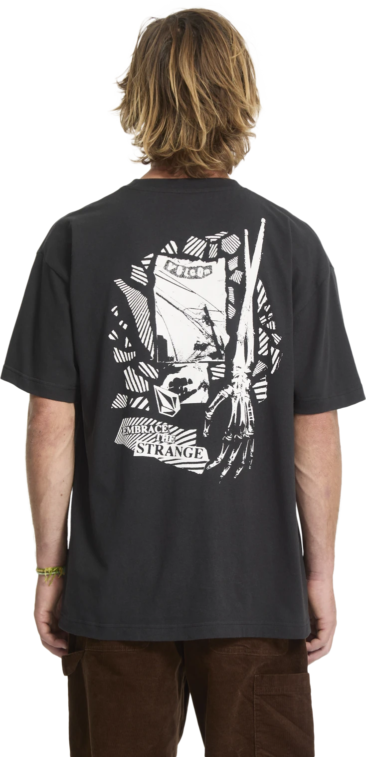 Volcom Kut N Rip camiseta manga corta hombre detail 1 | Black