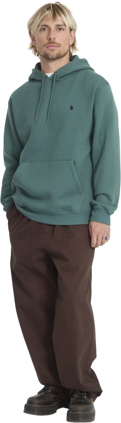 Volcom SINGLE STONE PO sudadera con capucha hombre detail 4 | Rifle Green