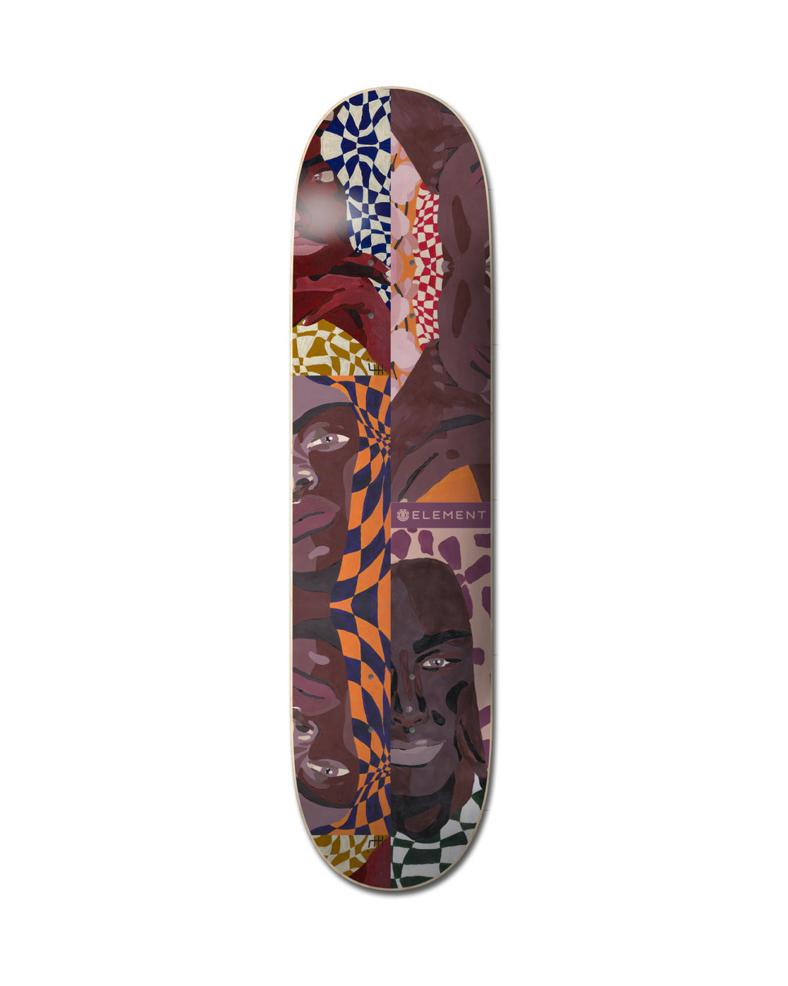 Element Ines Hadjhacene Skateboard Deck – Behind The Gaze 8"