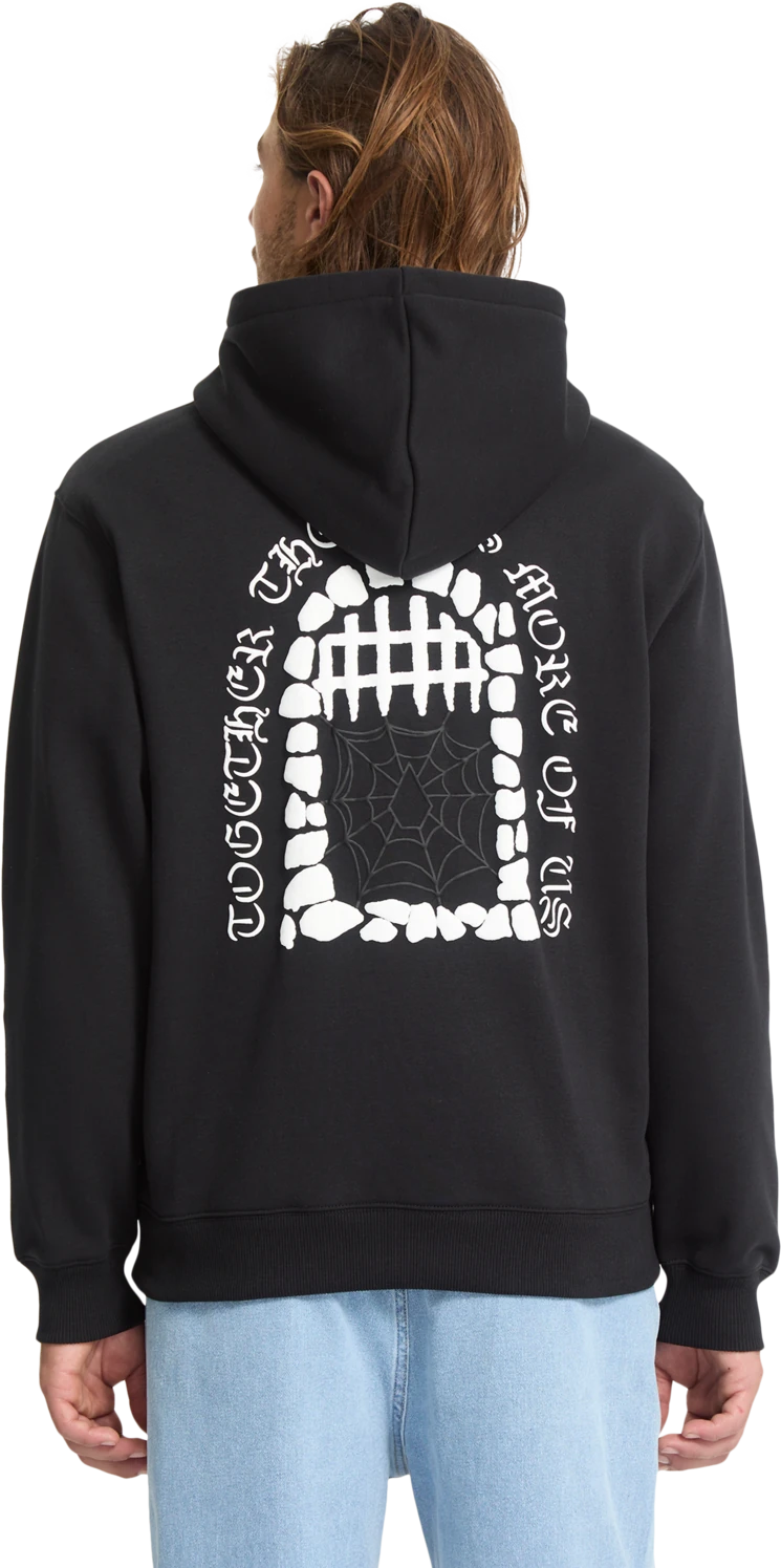 Volcom Noder sudadera con capucha hombre detail 1 | Black
