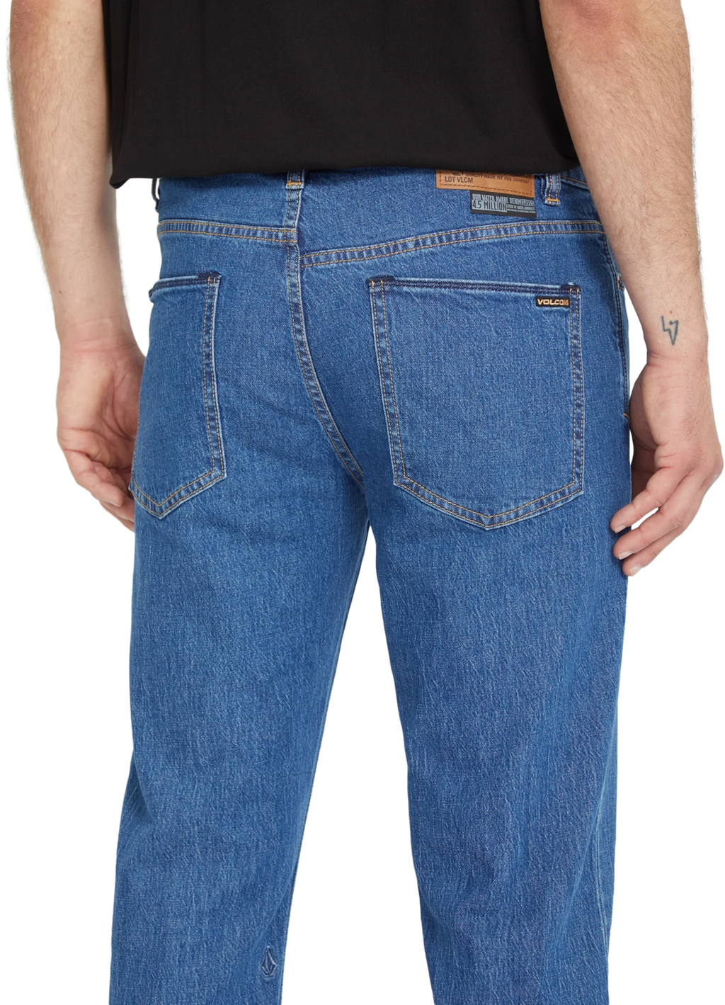 Volcom SOLVER DENIM pantalón tejano hombre detail 3 | BOLD BLUE